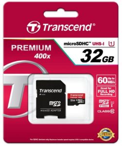 Transcend microSDHCカード 32GB